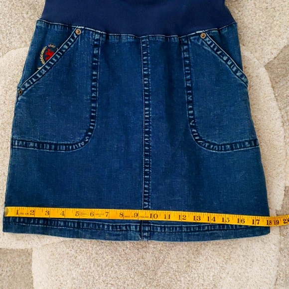 Denim dress strapless - Picture 7 of 9